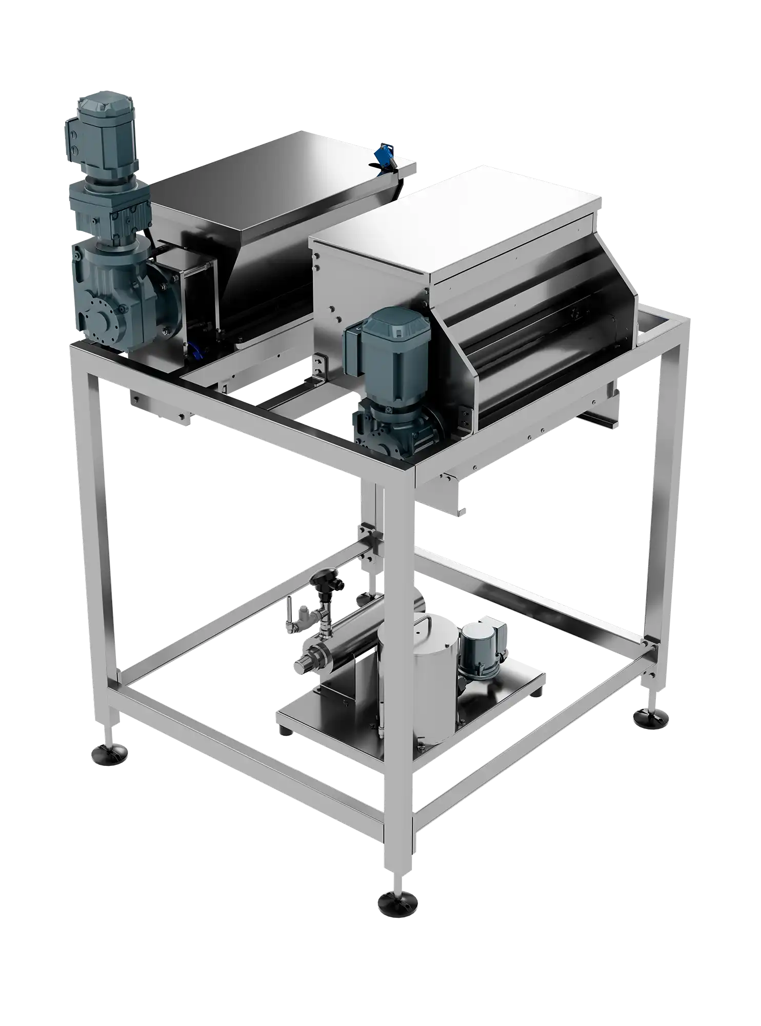 Liteq Rotary Putty Applicator with stainless steel frame, high-precision motors and dosing system.